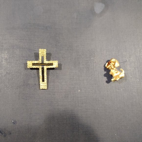 Jewelry - Vintage Fashion Costume Jewelry Lot 3 Pins / Brooch (#30)